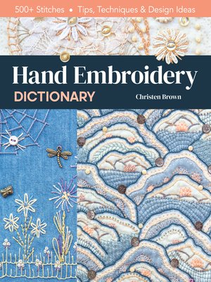 cover image of Hand Embroidery Dictionary